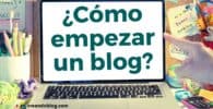 Imagen cómo empezar un blog