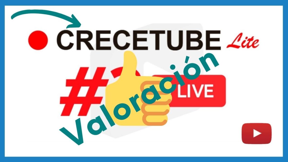 Imagen sobre la valoración del curso de Romuald Fons sobre YouTube en artículo de Creando Blog sobre Crecetube Lite o crecetubelite Imagen de portada ¿qué es Crecetube Lite?