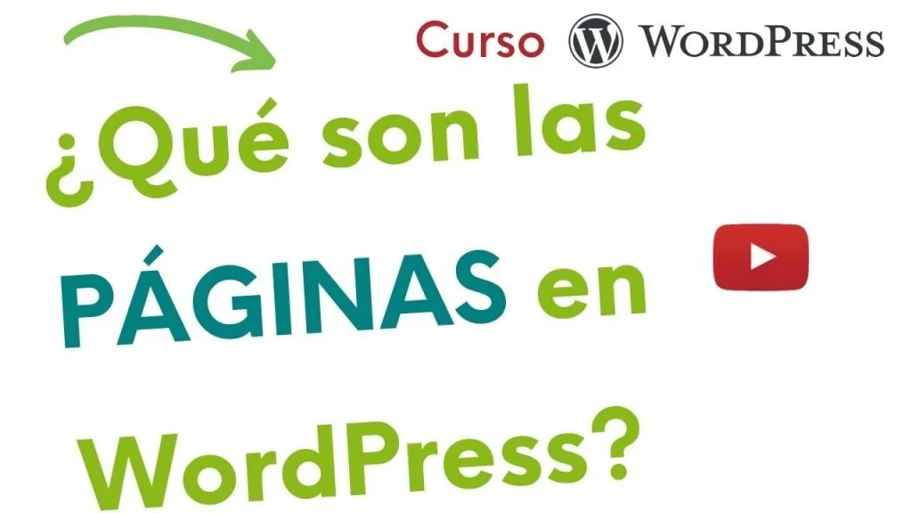 imagen con pregunta: ¿Qué son las páginas en WordPress? dentro del curso gratis de Creando Blog imagen con pregunta: ¿Qué son las páginas en WordPress?
