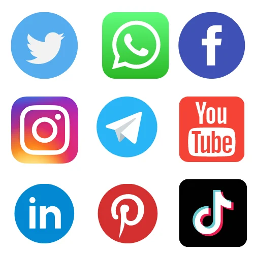 ¿Cómo empezar en las redes sociales desde cero? 3 Imagen con logos de redes sociales