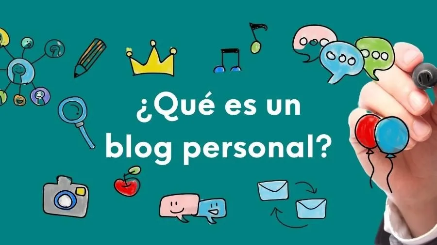 Tipos de blog: cuántos existen y cuál te conviene 9 Imagen gráfica con el texto: ¿qué es un blog personal?